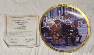 Assiette de Collection "A Piece of the Action"