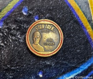 Boucle de Ceinture Vintage "Star Trek Lives!" – Édition Spock 