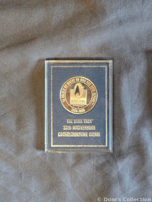 Médaille commémorative du 30ème anniversaire de Star Trek 