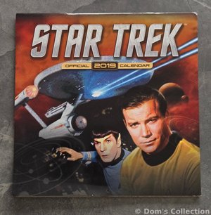 Calendrier Officiel Star Trek 2019 - Édition Classique (TOS)
