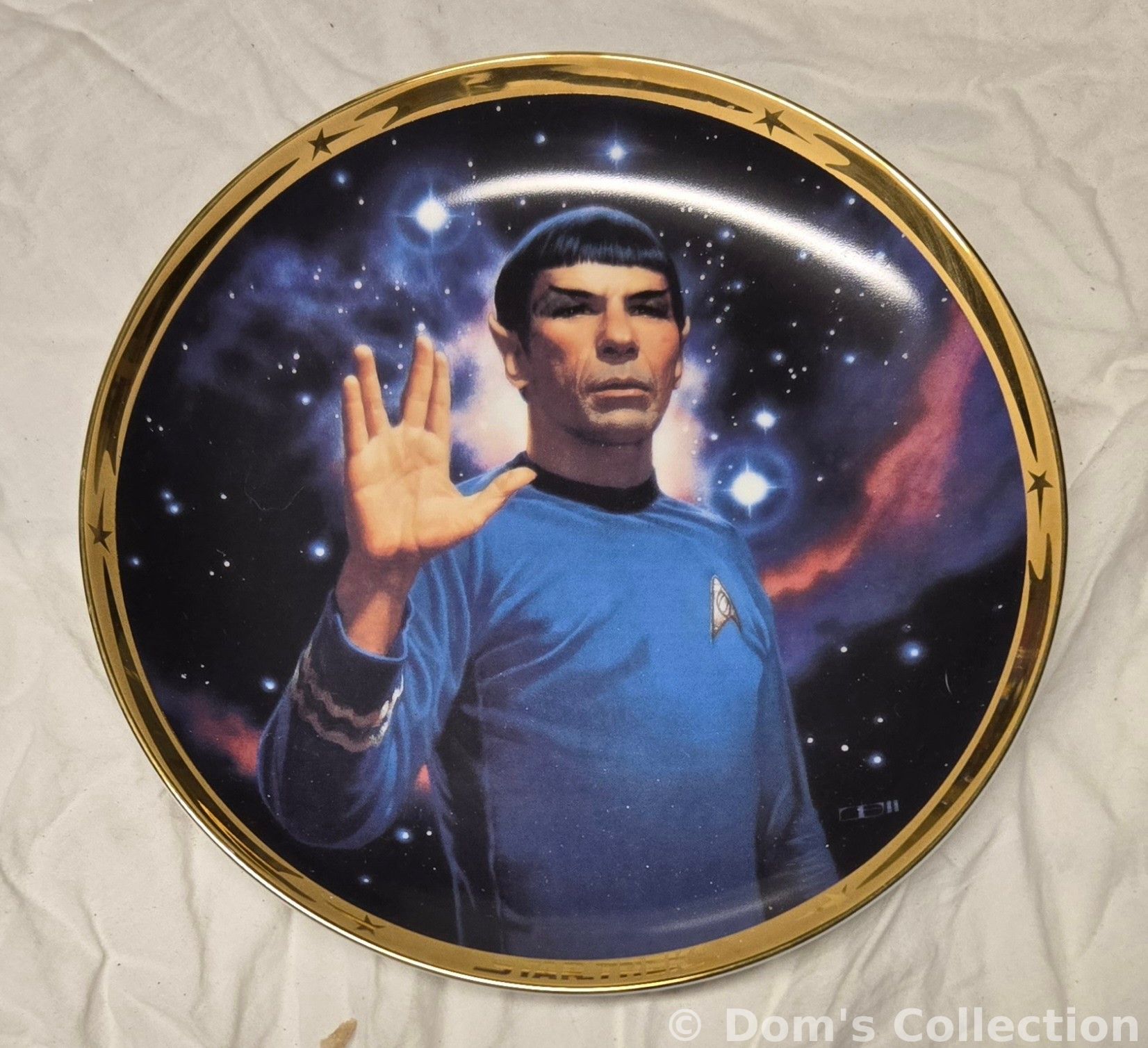 Assiette de Collection "Spock" – 25ème Anniversaire