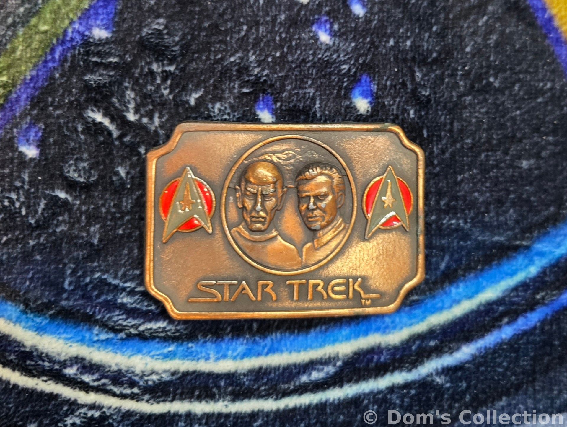 Boucle de ceinture "Star Trek Lives!"