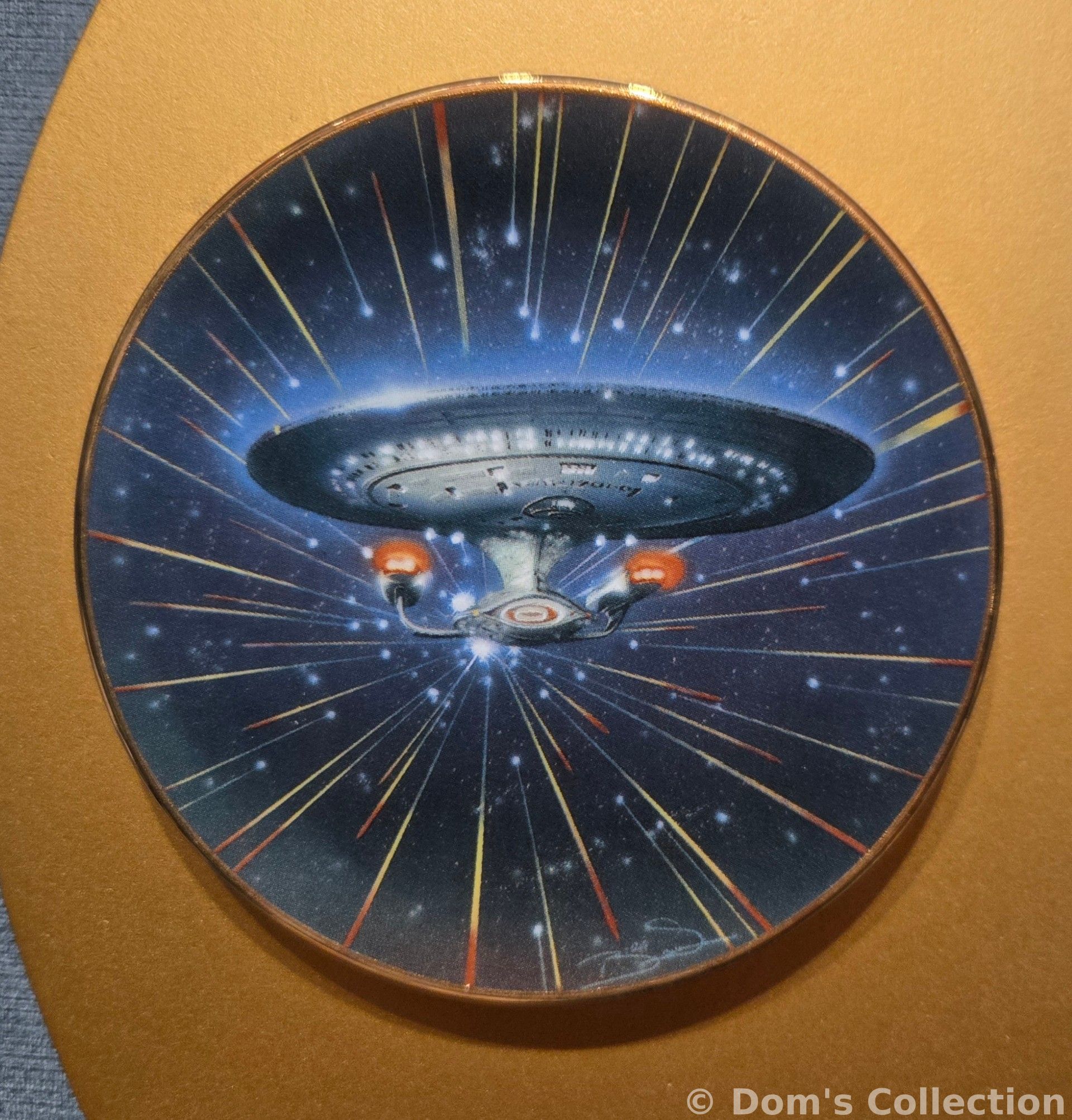 Mini-Assiette "U.S.S. Enterprise NCC-1701-D"